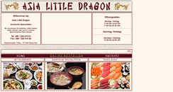 Desktop Screenshot of littledragon-asiabistro.de